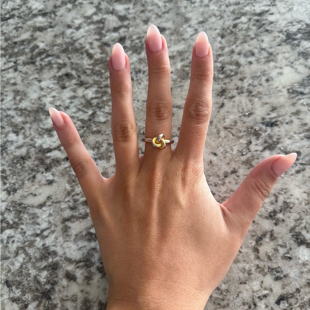 Kate Spade New York Double Knot Ring Gold & Silver